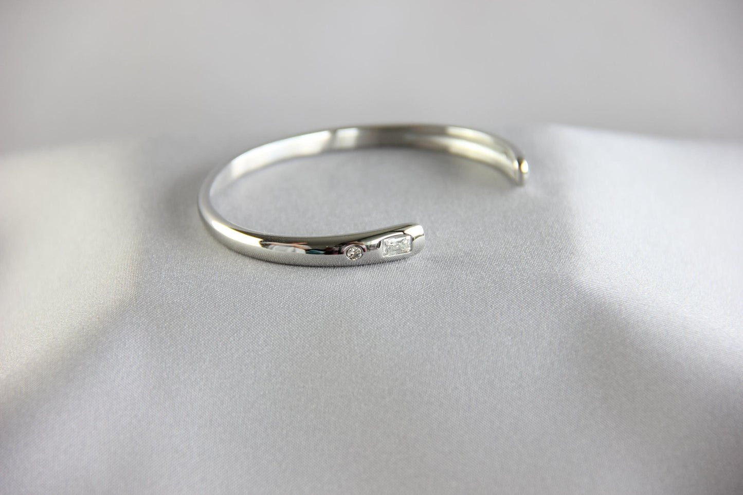 18K Gold Cuff Bracelet Celestial Open Bangle Stacking Gold Bracelet Waterproof Cuff Bracelet Unique Jewelry Bracelet Gift for Mom