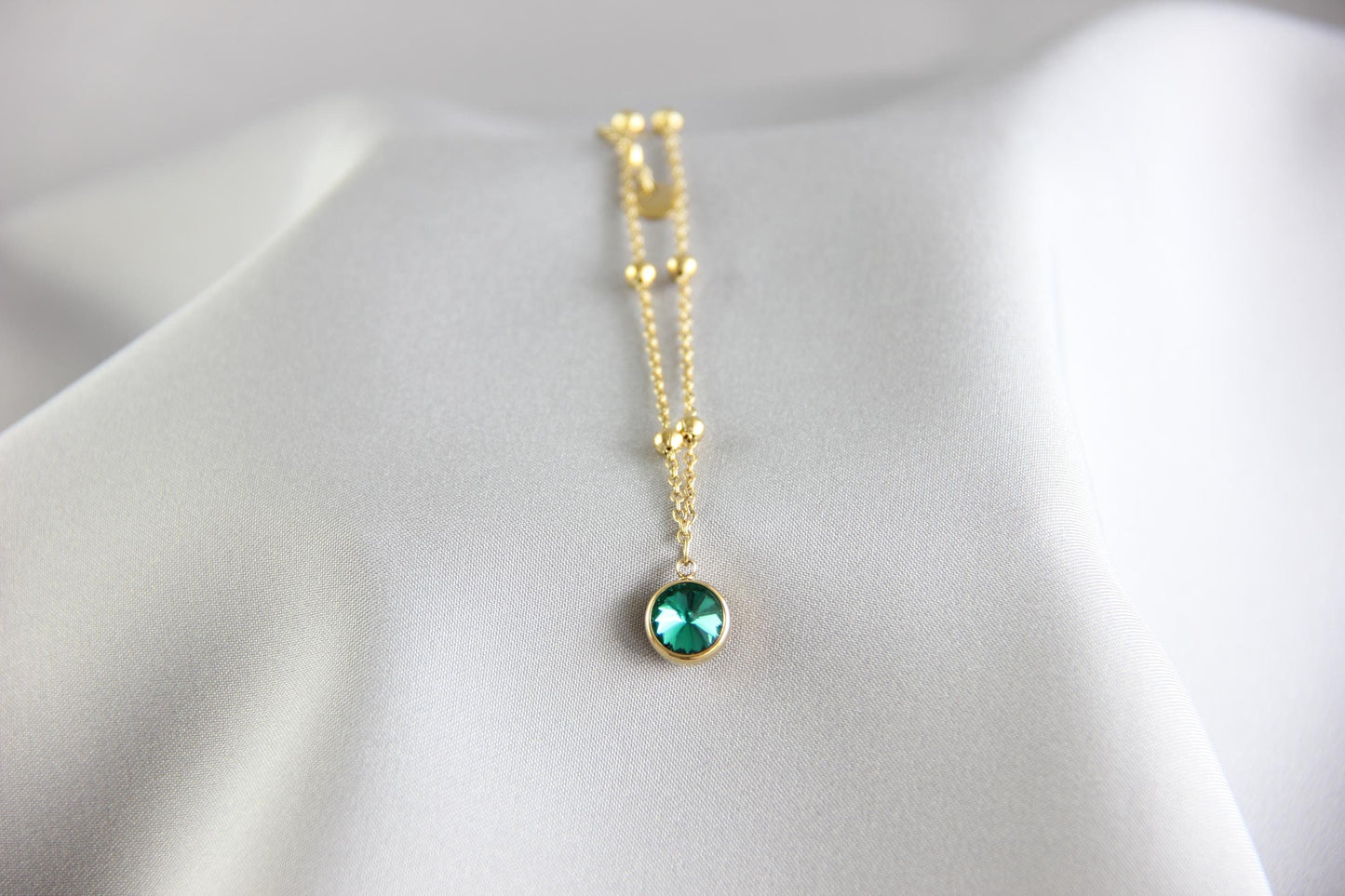 Dainty Zircon Gold Anklet, Gold Summer Beach Anklet, Shiny Zircon Chain Anklet for Her, Stainless Steel Adjustable Anklet,Valentine Gifts