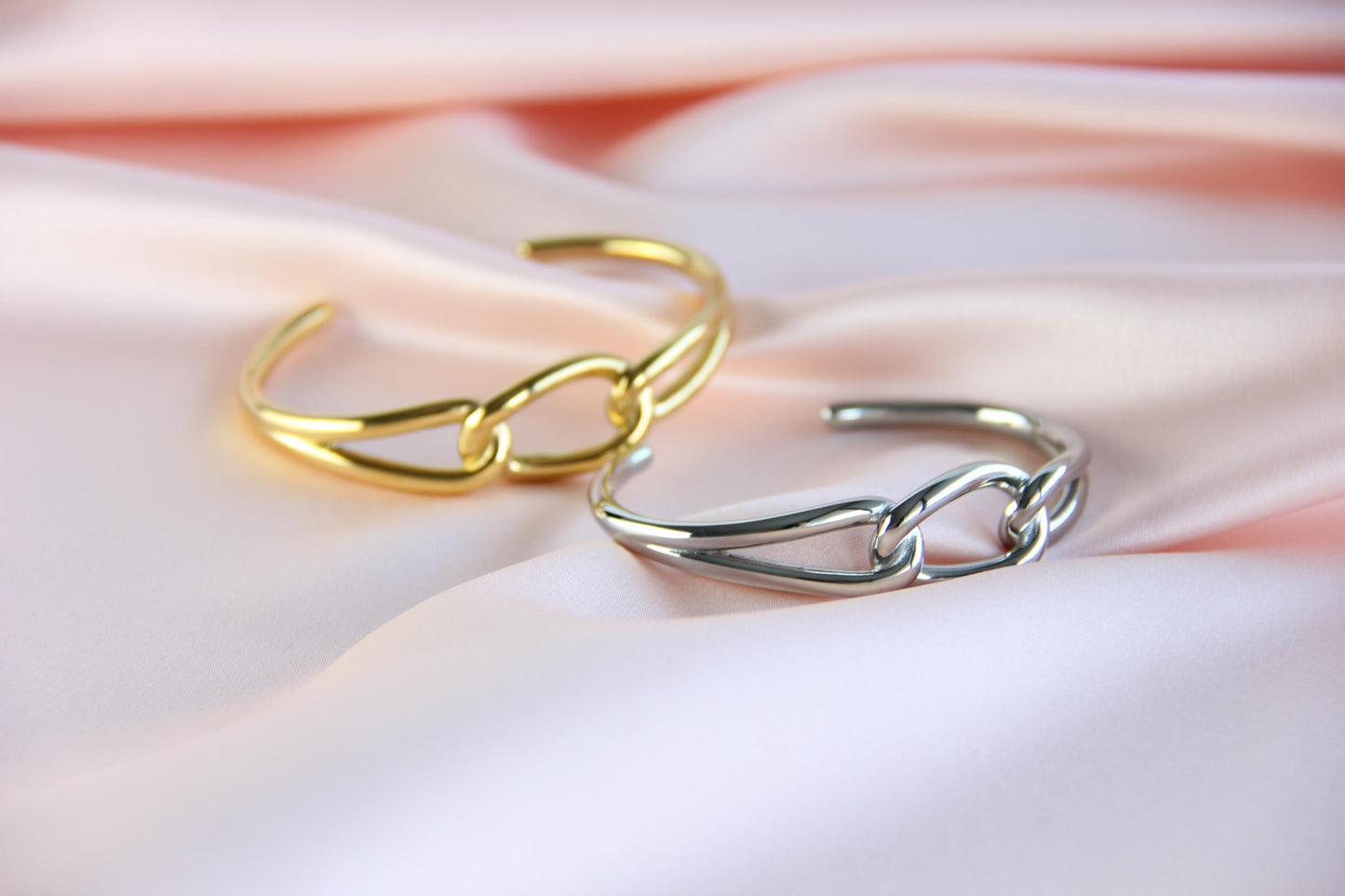 18K Gold Cuff Bracelet Celestial Open Bangle Stacking Gold Bracelet Waterproof Cuff Bracelet Unique Jewelry Bracelet Gift for Mother's Day