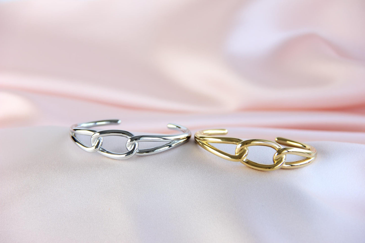 18K Gold Cuff Bracelet Celestial Open Bangle Stacking Gold Bracelet Waterproof Cuff Bracelet Unique Jewelry Bracelet Gift for Mother's Day