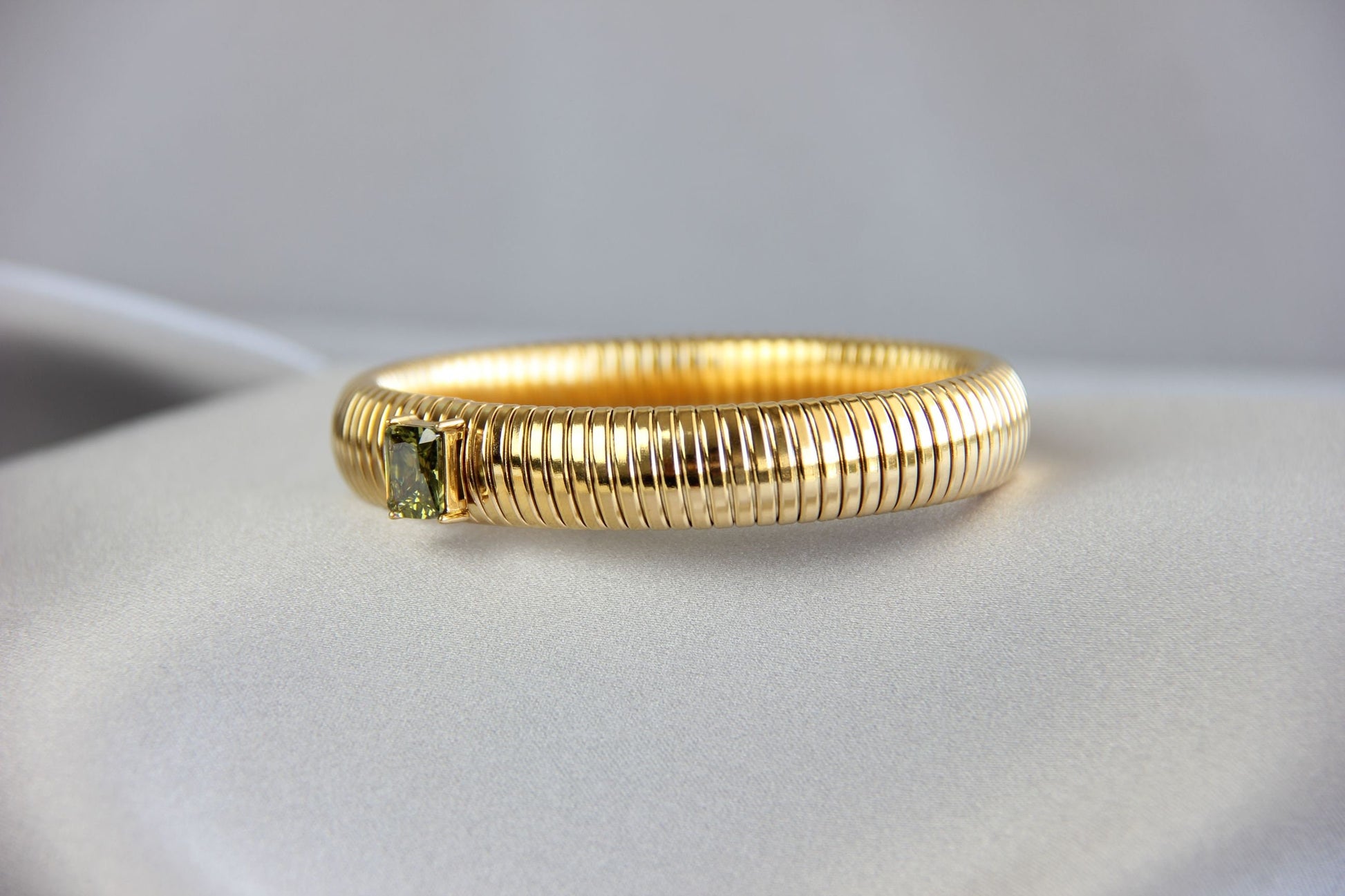 Unique 18K Gold Plated CZ Bangle Stretch Bracelets with colorful cubic zirconias that reflects statement textures with its shining zirconias. Complete your outfit day or night with this beauties! Perfect gift for her!