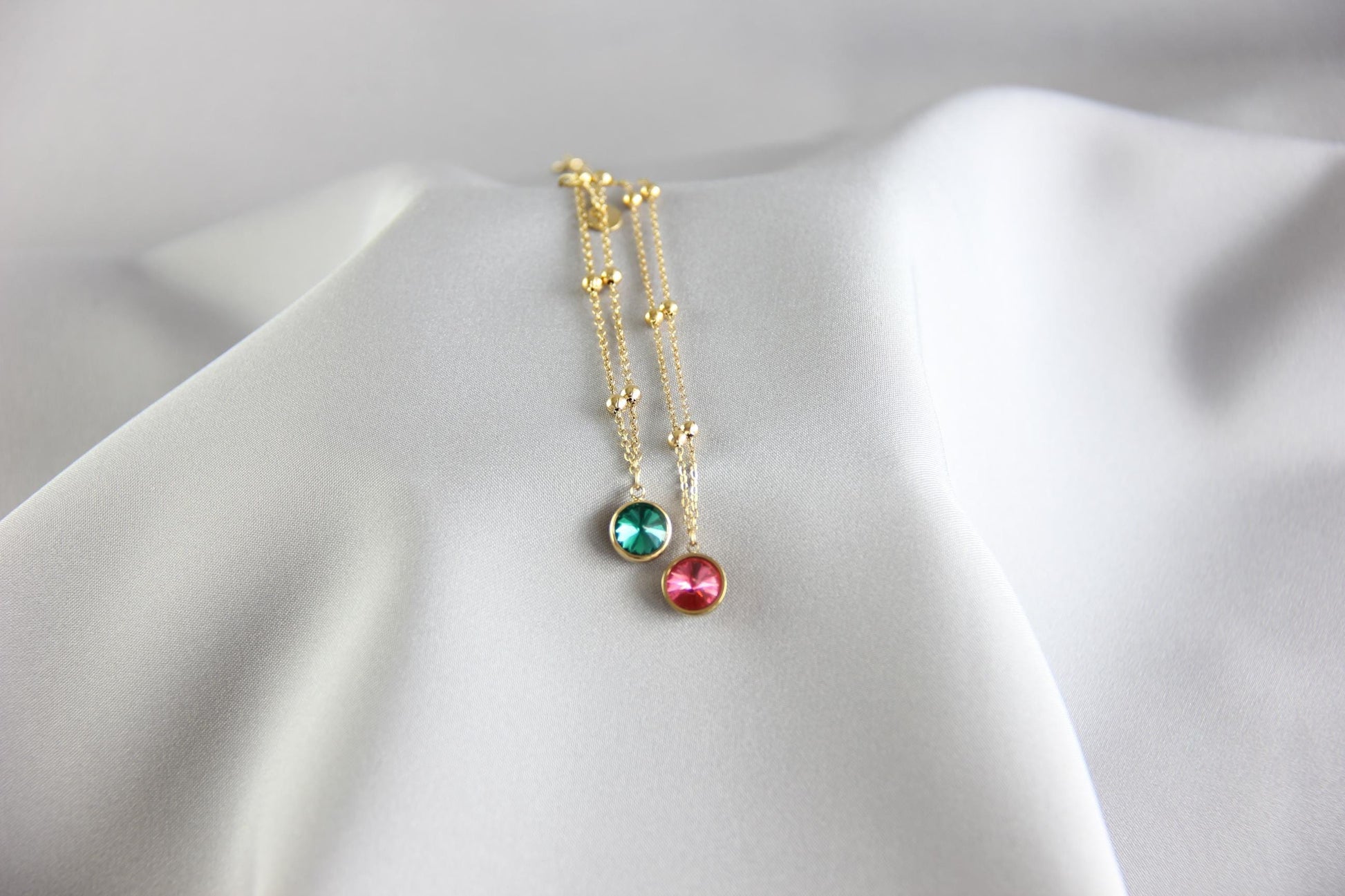 Dainty Zircon Gold Anklet, Gold Summer Beach Anklet, Shiny Zircon Chain Anklet for Her, Stainless Steel Adjustable Anklet,Valentine Gifts