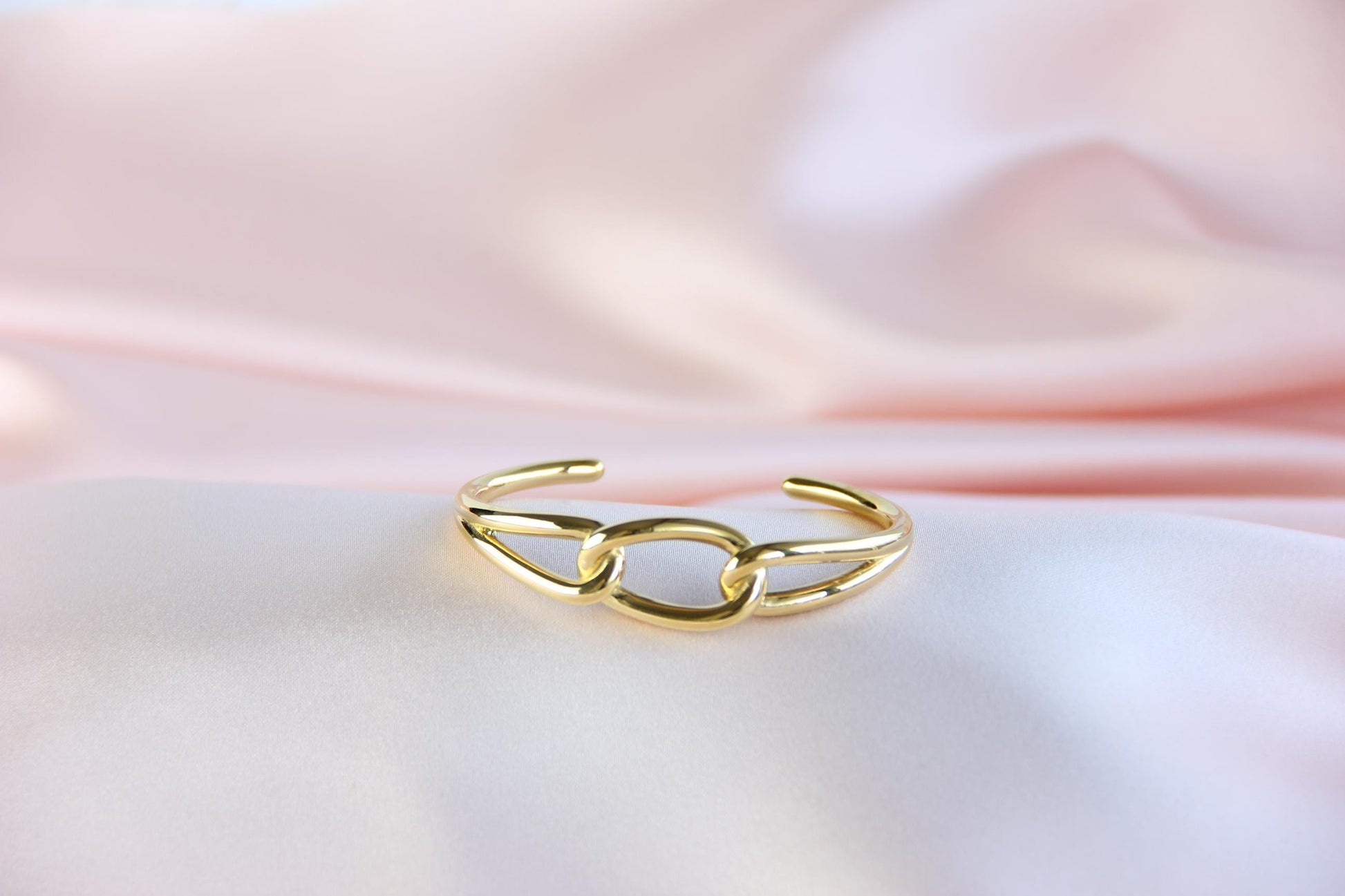 18K Gold Cuff Bracelet Celestial Open Bangle Stacking Gold Bracelet Waterproof Cuff Bracelet Unique Jewelry Bracelet Gift for Mother's Day