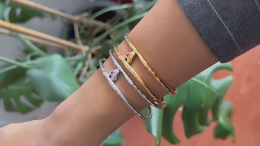 18K Gold Cuff Heart Bracelet,Open Love Bangle Stacking Gold Bracelet,Waterproof Handmade Cuff Bracelet, Gift for Her, Mothers Day Gifts